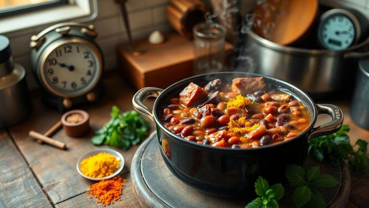 feijoada-caseira-com-acafrao-sabor-incrivel-em-um-unico-pan-pronta-em-menos-de--minutos