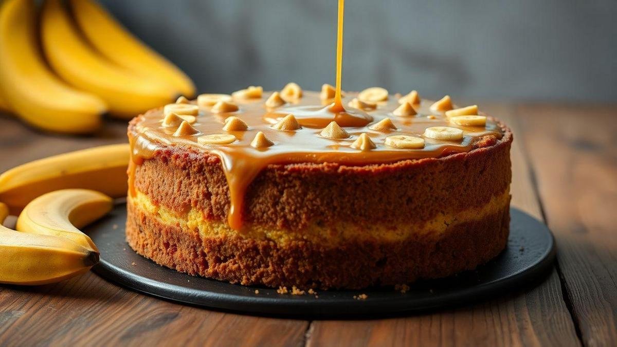 torta-de-banana-com-nozes-e-caramelo-deliciosa-e-cremosa-pronta-em-menos-de--minutos-sem-coccao