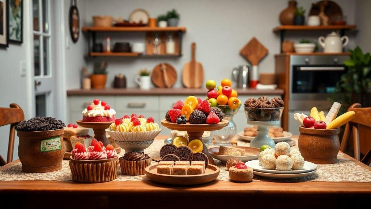 Doces Caseiros Irresistíveis: Delícias Sem Culpa Com Apenas 5 Ingredientes e Preparo Rápido!